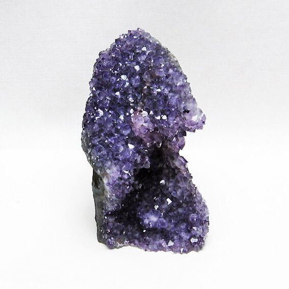 アメジスト クラスター ウルグアイ産 アメシスト 原石 ファントム 花型 一点物 182-5618