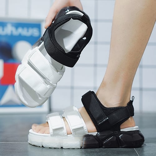 rick owens ストラップデザインビーチサンダル 黒 27cm RICK