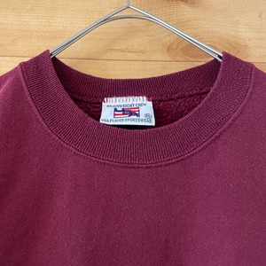 【USA PLAYER SPORTSWEAR】カレッジ 刺繍ロゴ アリゾナ州立大学 スウェット トレーナー XL アメリカ古着