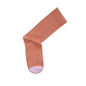 Bonne Maison/【ciel d’hiver】Socks Red Ochre UN1-96