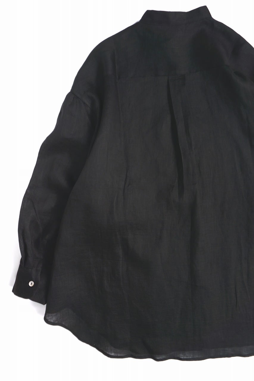 French Linen Balloon Shirt