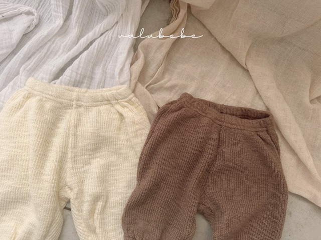 [即納]valubebe / Hajju knit pants