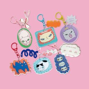 NEKO ACRYLIC KEY CHARM