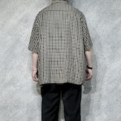 Claiborne pattern rayon shirt