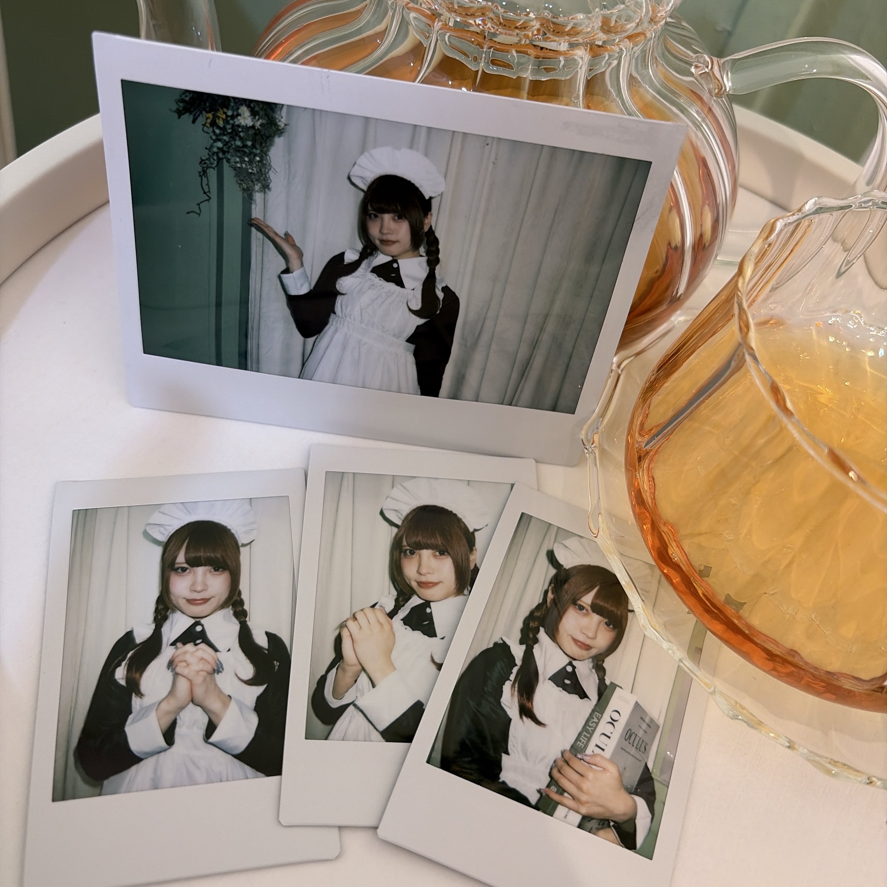 5月のメイドチェキ（宛名・サイン入り） | くぴぽ