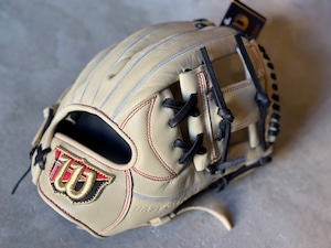 EZC DUAL【Wilson】軟式用グローブ　1175型 ［Wilson直伝型付け]　ブロンド