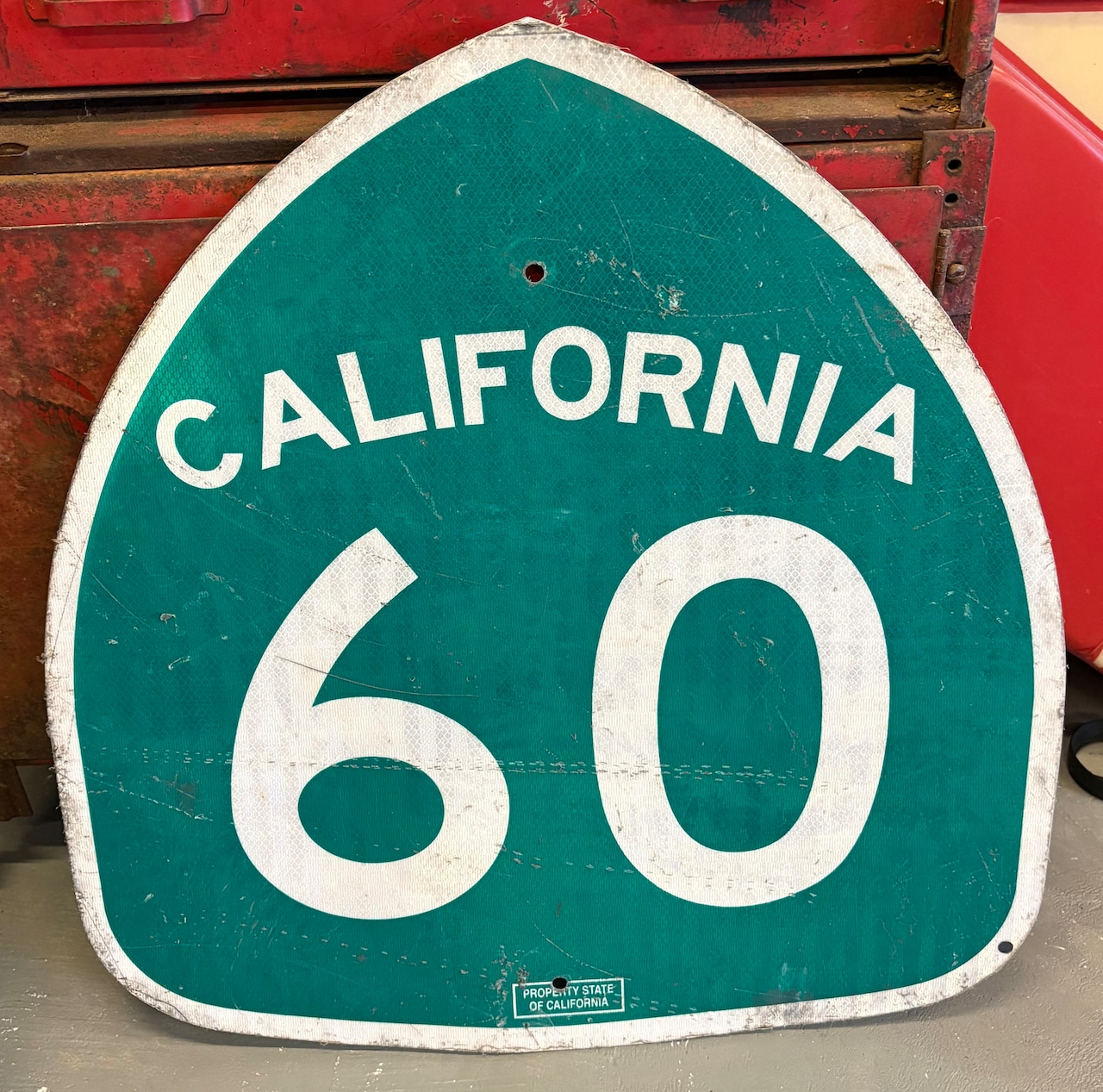 CALIFORNIA STATE ROUTE60 ROAD SIGN 道路看板