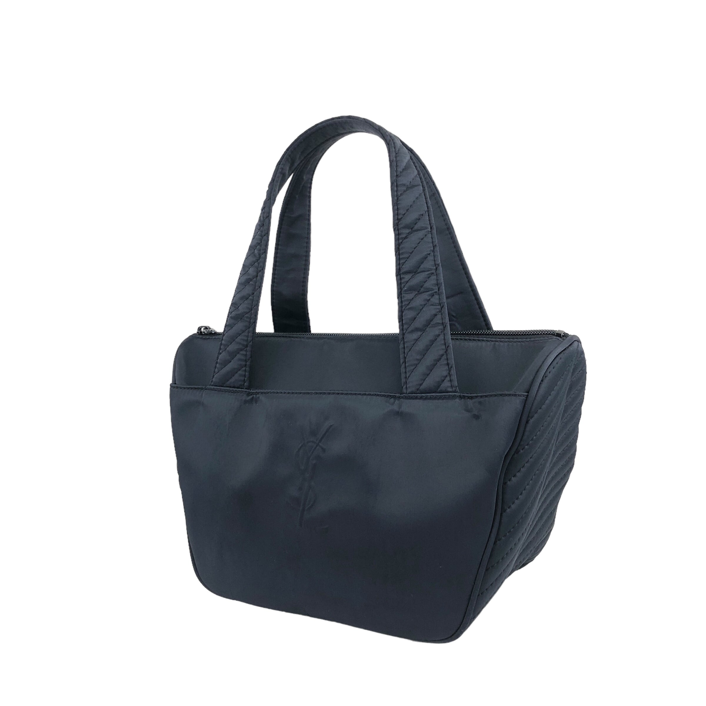Yves Saint Laurent イヴ・サンローラン ハンドバッグ ネイビー YSL