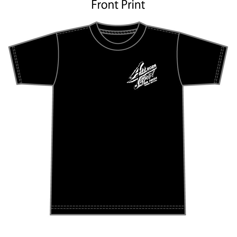 P53A Tシャツ 【黒/ひこにゃん】 | NES_INTER-HIGH