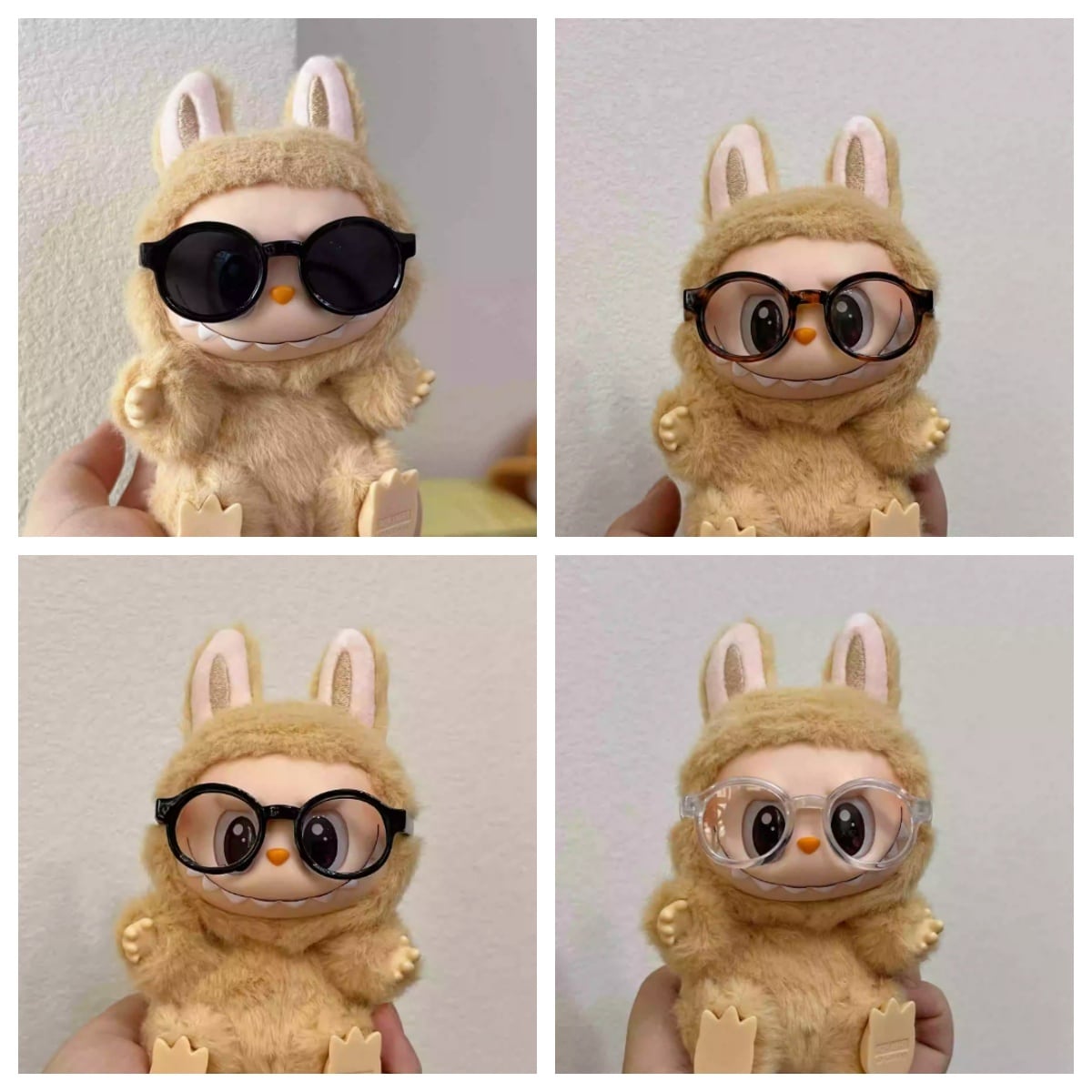 夏限定!ラブブ専用 123世代通用 labubu メガネ サングラス アクセサリー カッコウイイ