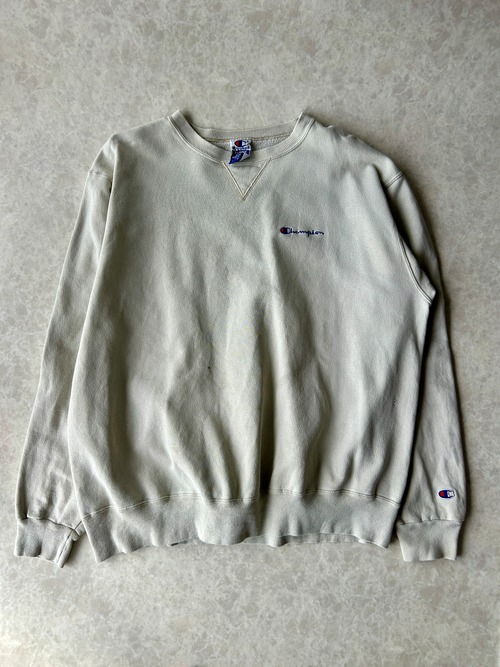 Champion オフホワイト スウェット