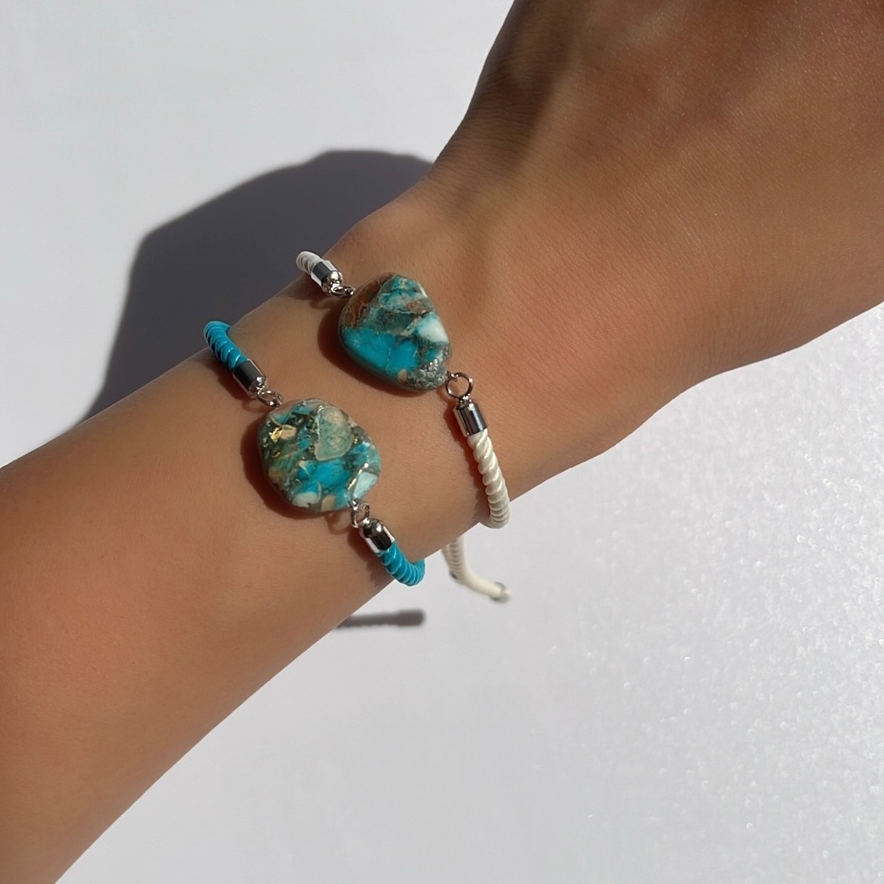 ［サイズ調整可能］ナイロンコード　ブレスレット［SSB007］