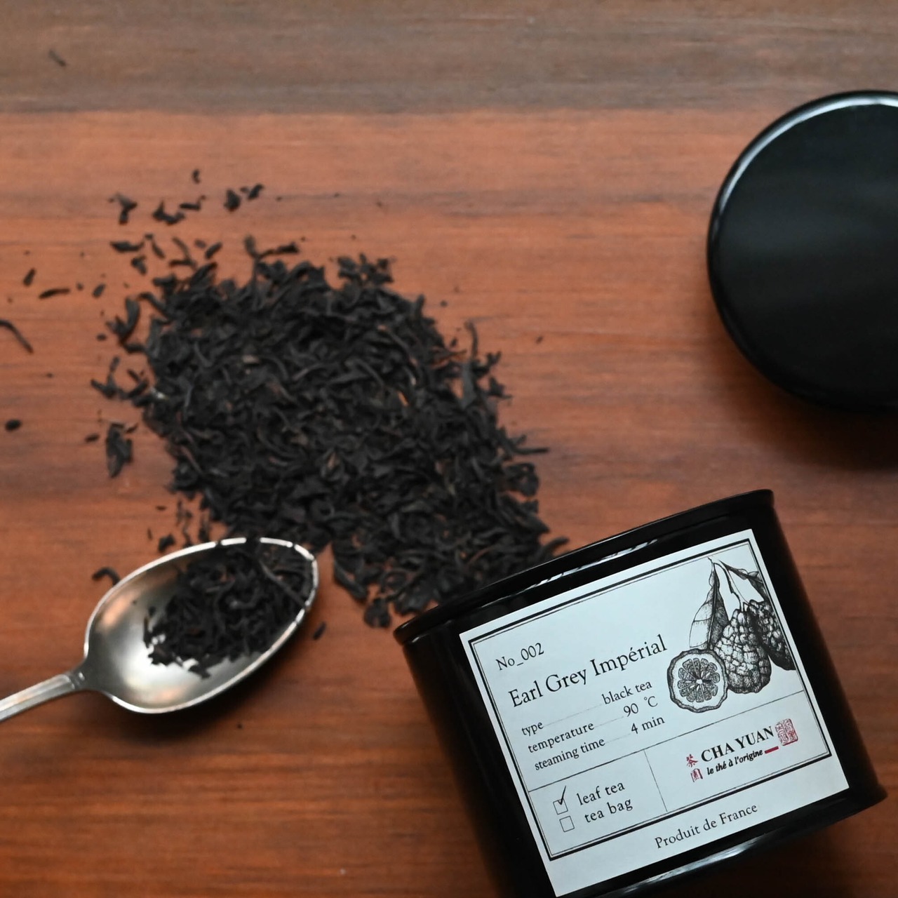 レゾランジェドタオルミナ-タオルミナのオレンジの木- Leaf Tea40g缶入(フルーツティー・チャユアン)