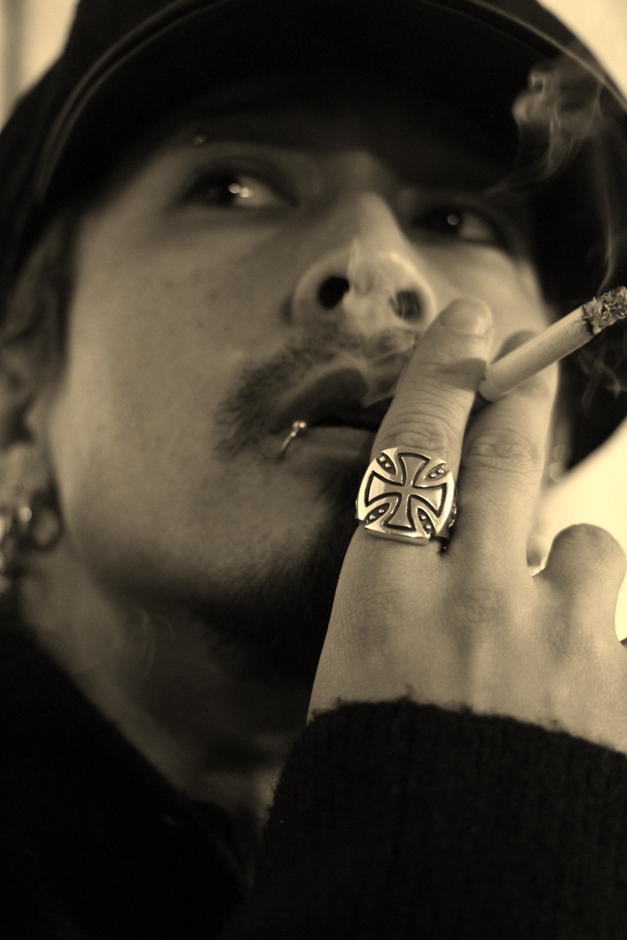 Iron Cross Dice Ring