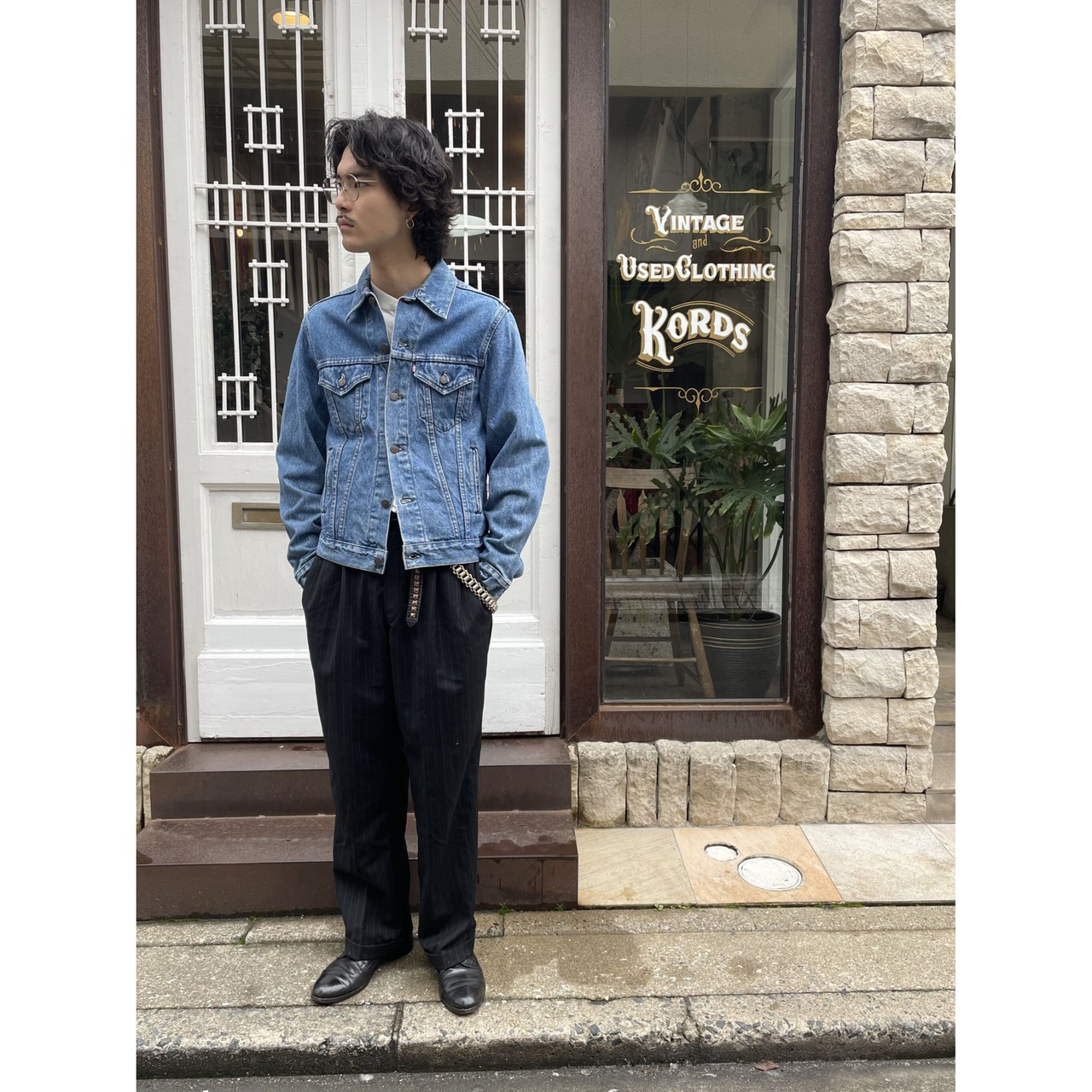 80s Levi’s 71506 DENIM JACKET MADE IN USA  Size 40L_1