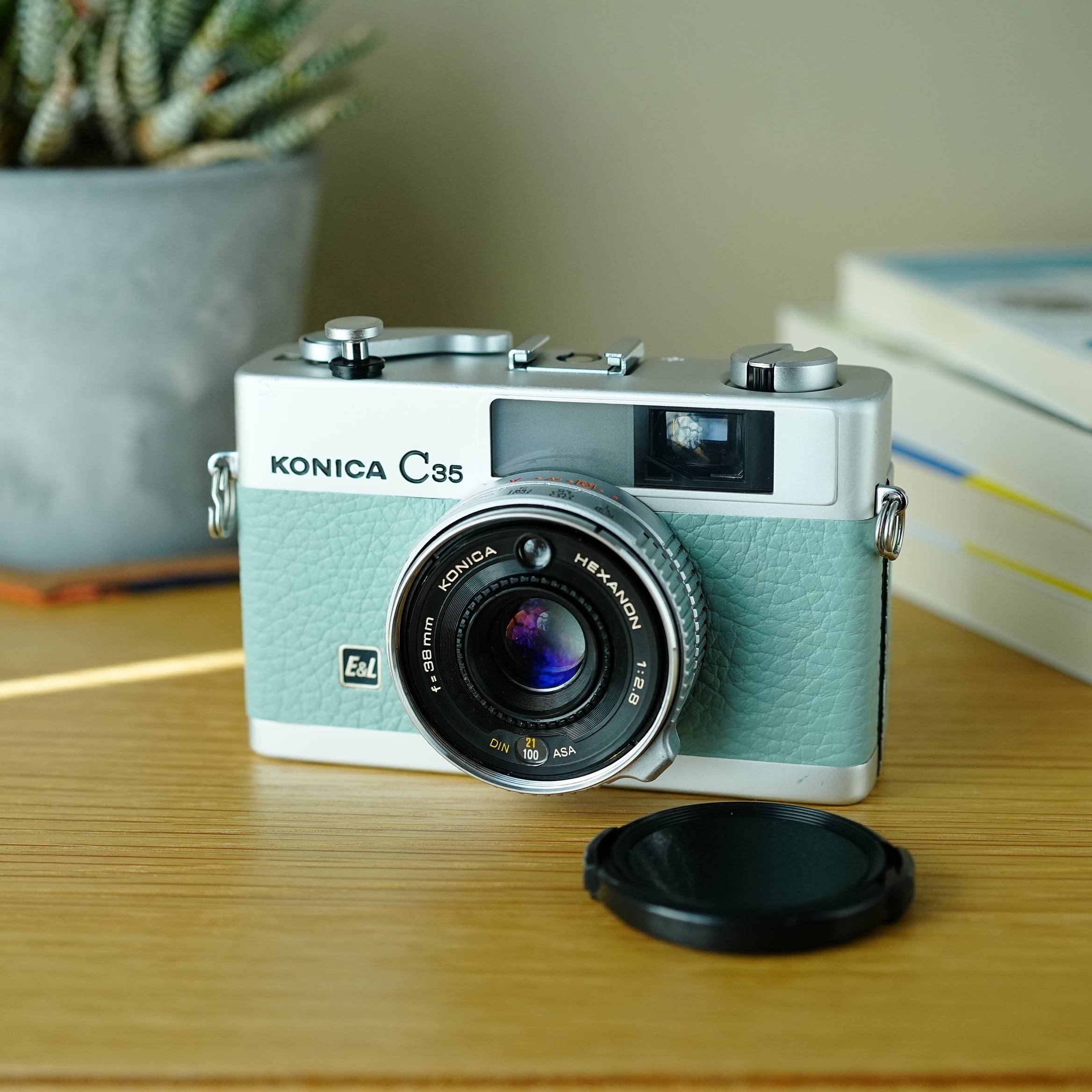 Konica C35 E&L ライトブルー【整備済完動品】 【公式通販】