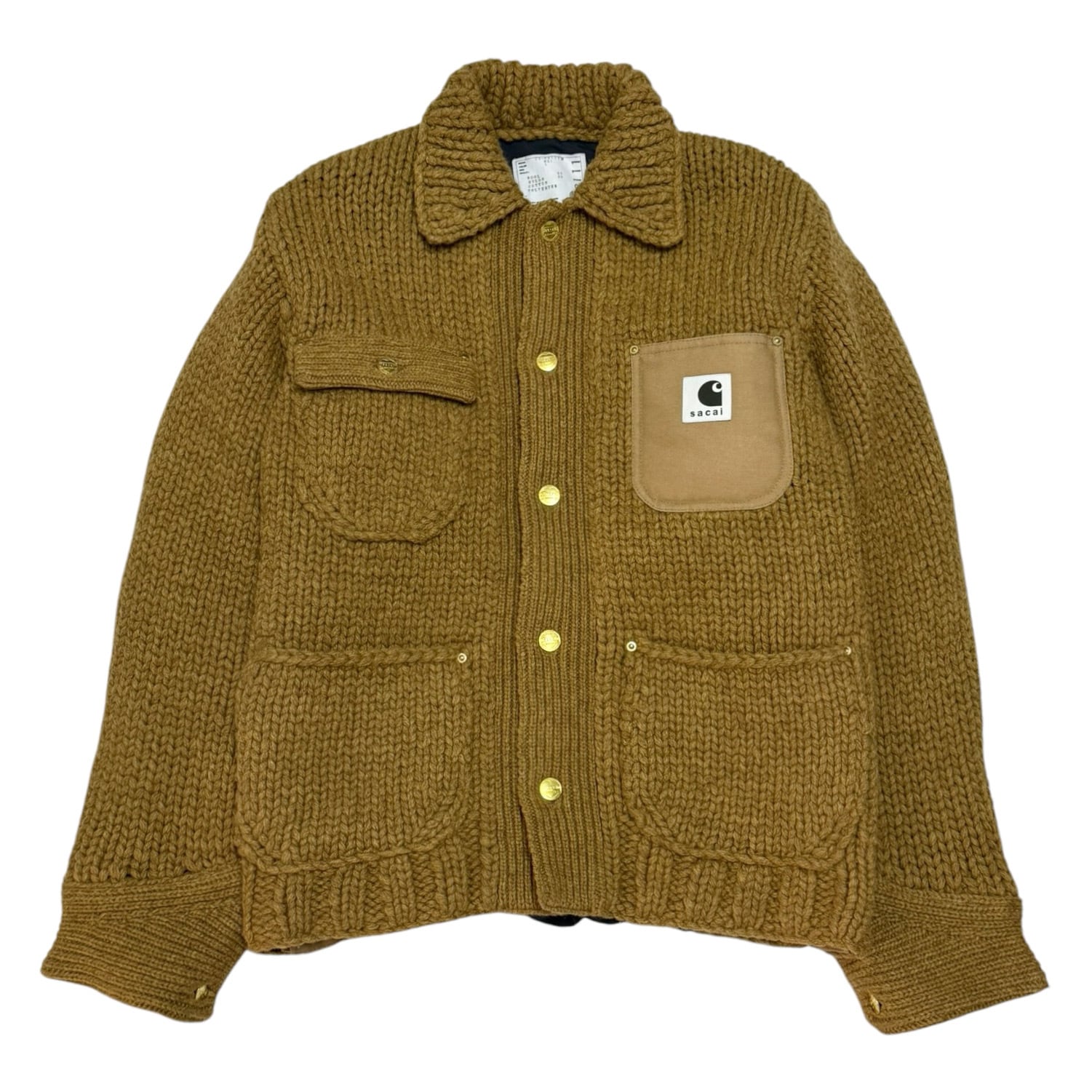 トップス SACAI X MADSAKI EMBROIDERY KNIT CARDIGAN sacai x MADSAKI Embroidery Cardigan | A WORD.ONLINE SHOP