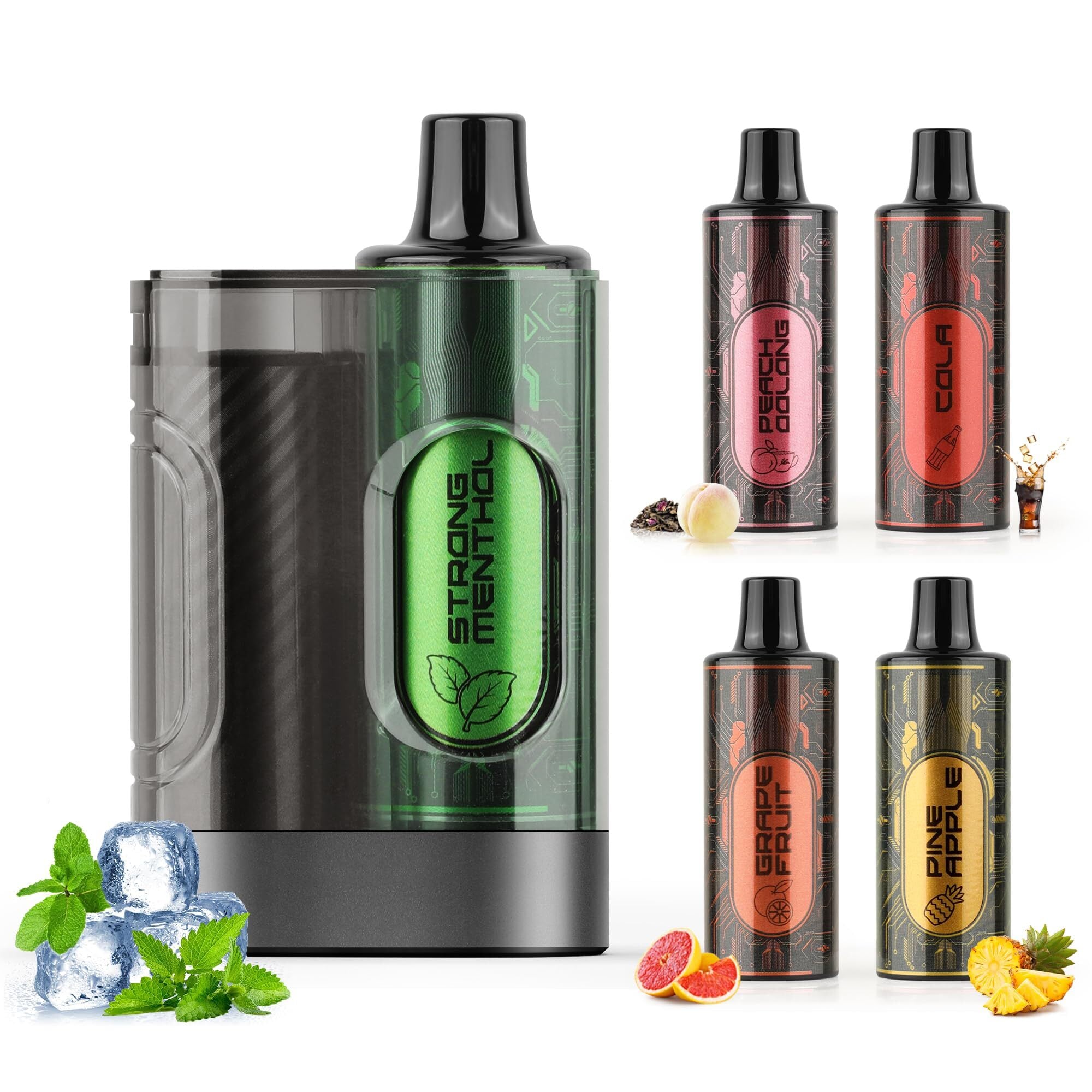 ARASHI 電子タバコ vape シーシャ 25,000回吸引回数 大容量 使い捨て