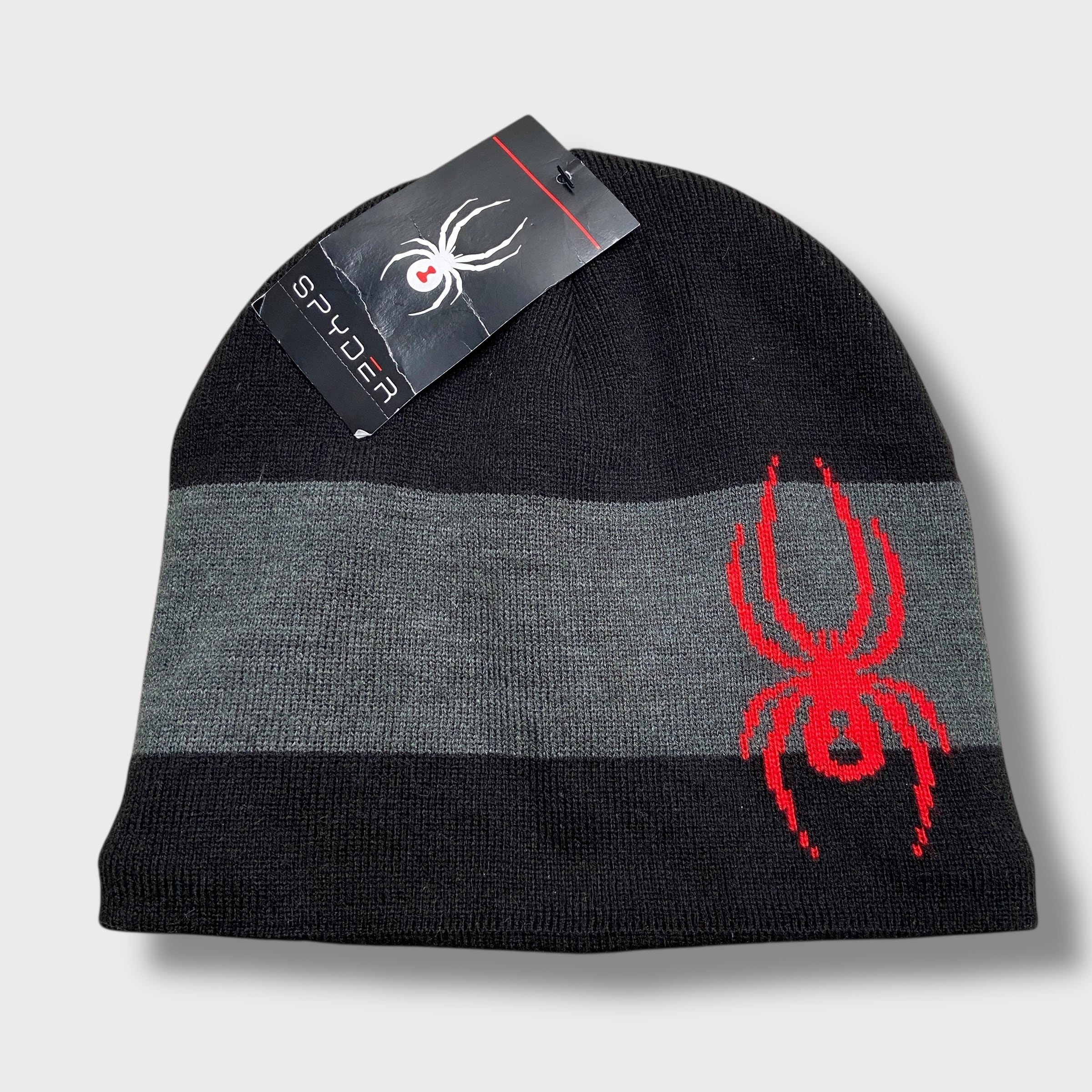 fuckthisindustry スパイダービーニー Sp5der Fuzzy Logo Mohair Beanie Black Men's - FW24 - US
