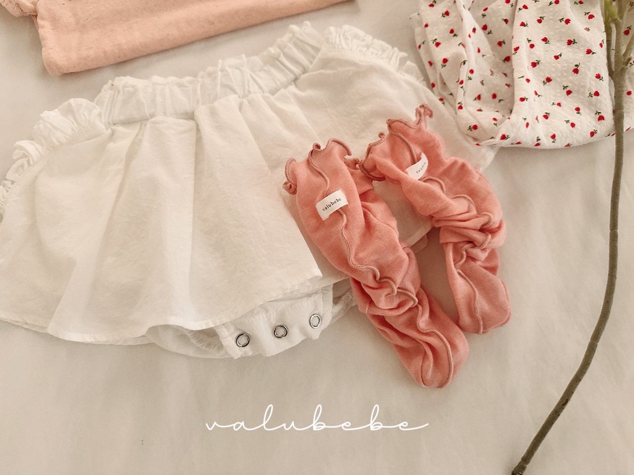 【取寄/韓国直送】26/SM ニット切り替え靴下 夏服｜ベビー服｜韓国子供服