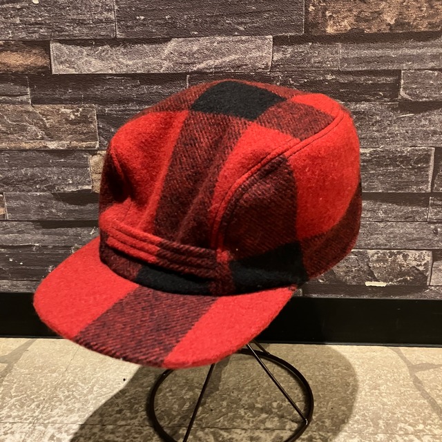 FILSON 2WAY CHECK WOOL CAP