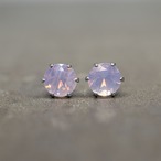 スコロライト・ピアス　6mm（1ペア）　No.1