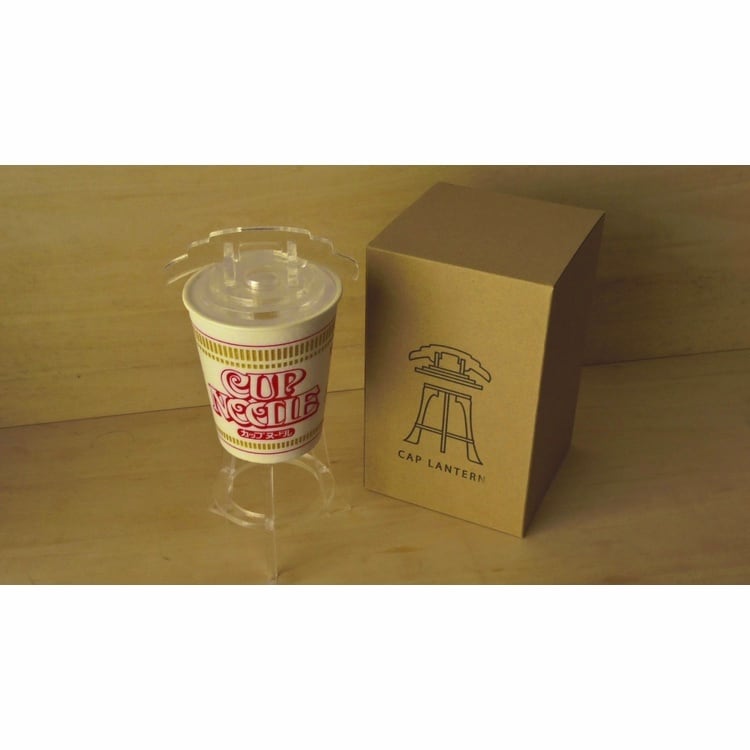 日清カップヌードル UT ルームライトスタンドライト バルタン cap