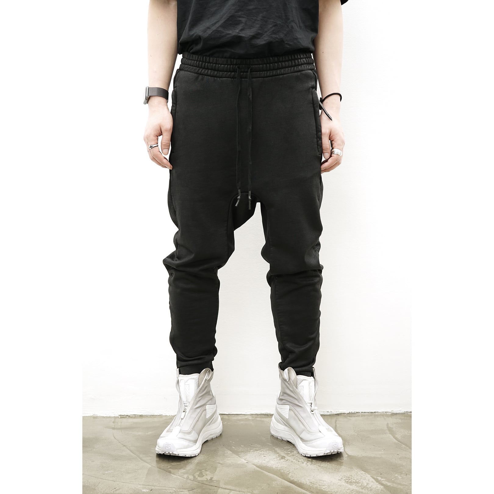 [11 BY BORIS BIDJAN SABERI] (イレブンバイボリスビジャンサベリ) FUP1-F1236 PANTS / OBJECT  DYED & COATING | Clique Tokyo ( クリークトウキョウ )