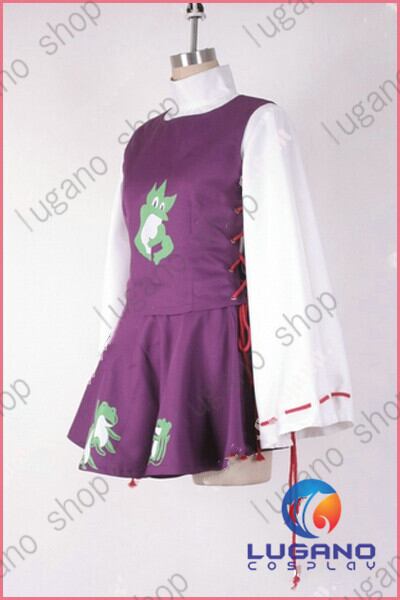 DK2142 東方Project 東方風神録★洩矢諏訪子 コスチューム、コスプレ　　コスプレ衣装　完全オーダメイドも対応可能 K2142 東方Project 東方風神録 洩矢諏訪子 風 コスプレ衣装 cosplay