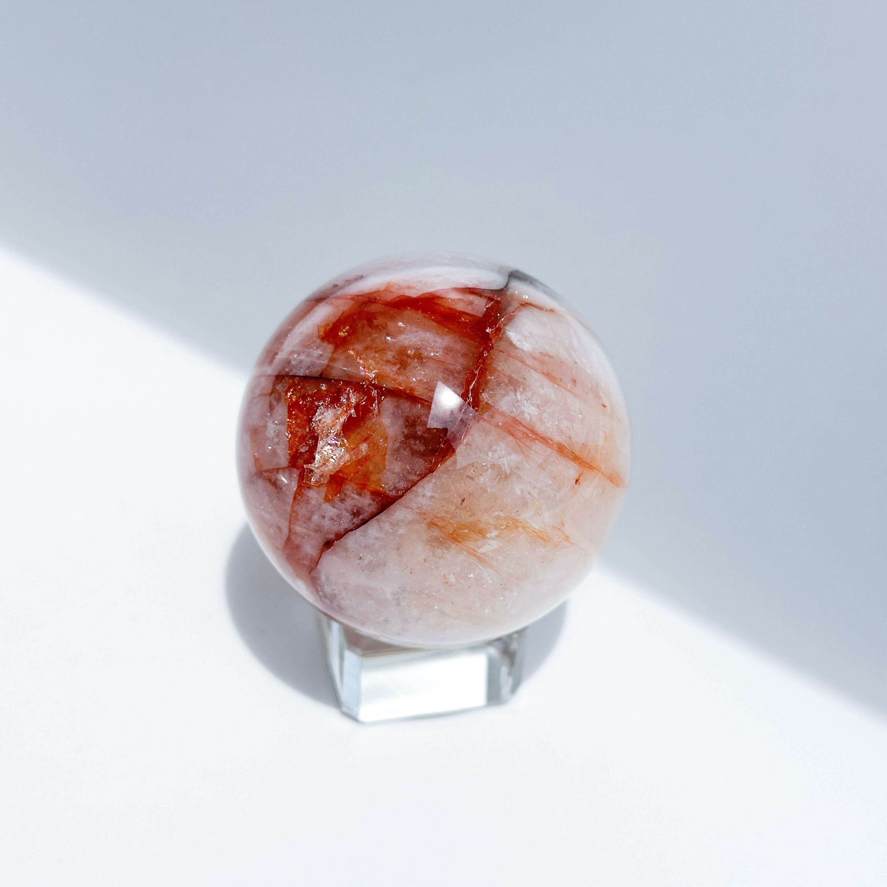 レッドヘマタイトクォーツ スフィア 42◇Red Hematite Quartz◇ 天然石