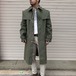 貴重 60s デッドストック ハンガリー軍 実物 ゴム引き フロックコート レインコート ヴィンテージ ユーロ ミリタリー フランス軍 50s 新品