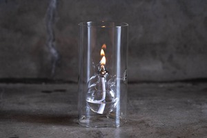 CZECH HAND MADE OIL LAMP_M