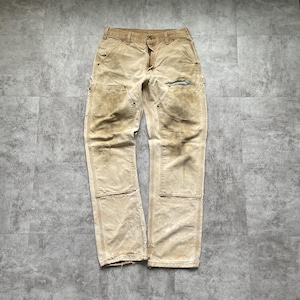 00s ブラウン ダック ダブルニー Carhartt カーハート パンツ