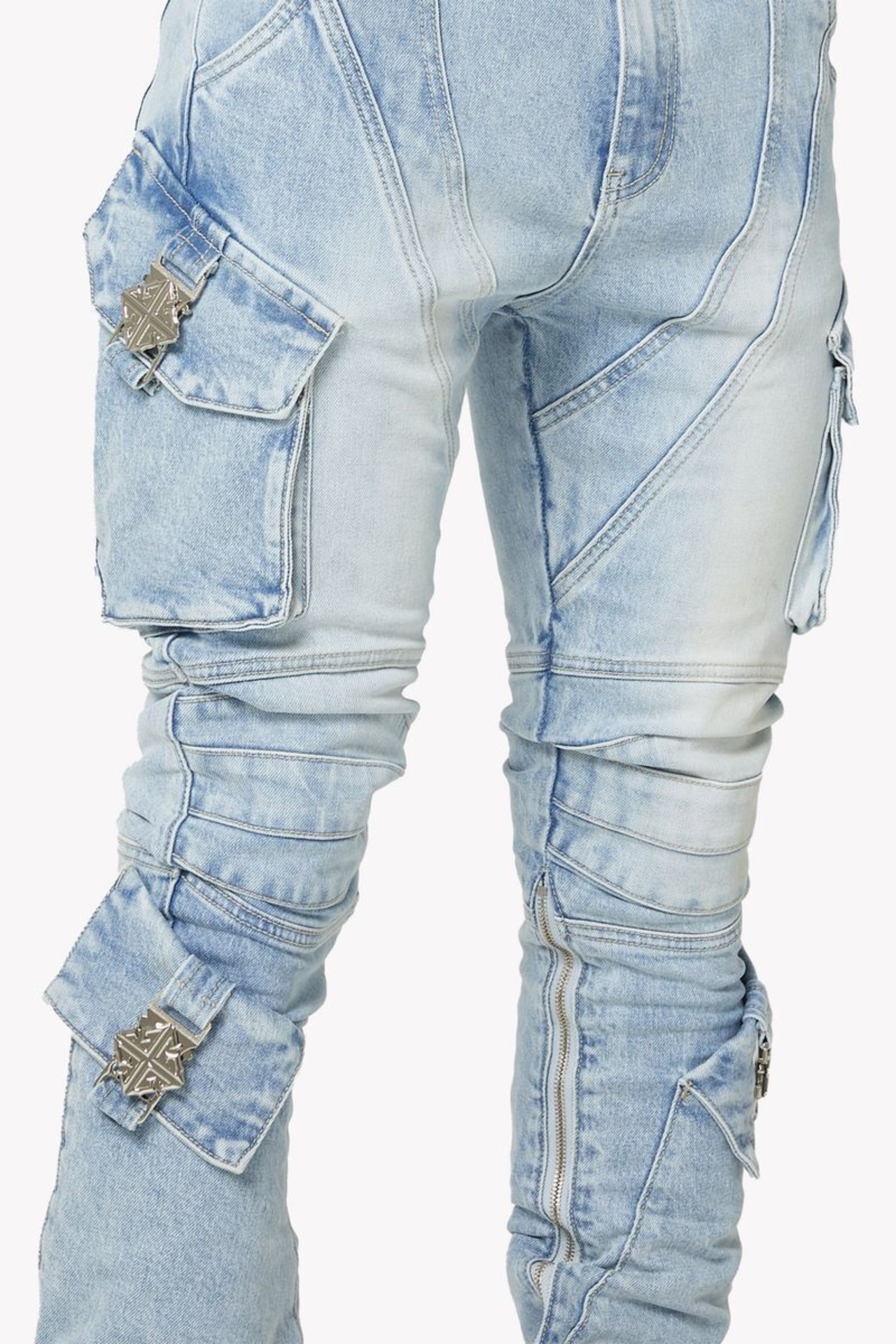 GUAPI / aqua blue ops denim