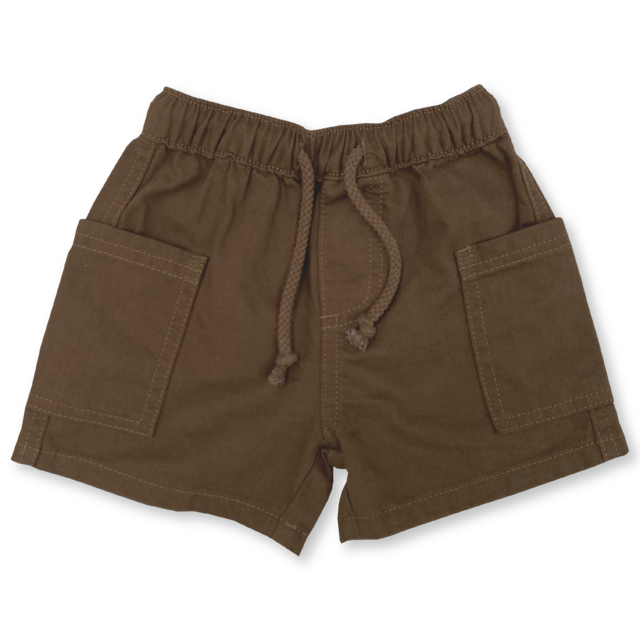 Grown / Pocket Shorts - Mud (1,2,4)