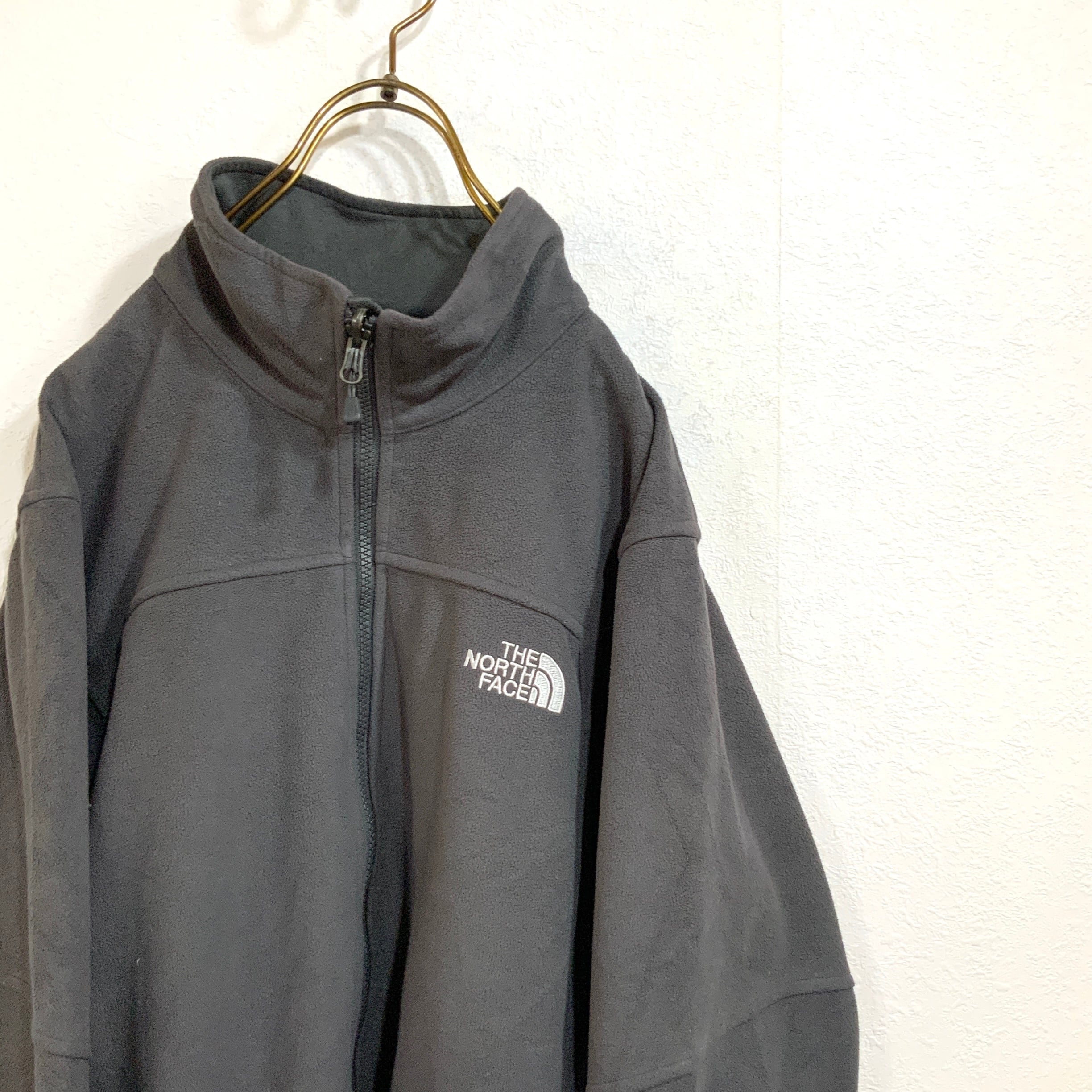 USA規格 THE NORTH FACE 刺繍ロゴ フリースジャケット | 古着屋 MOU