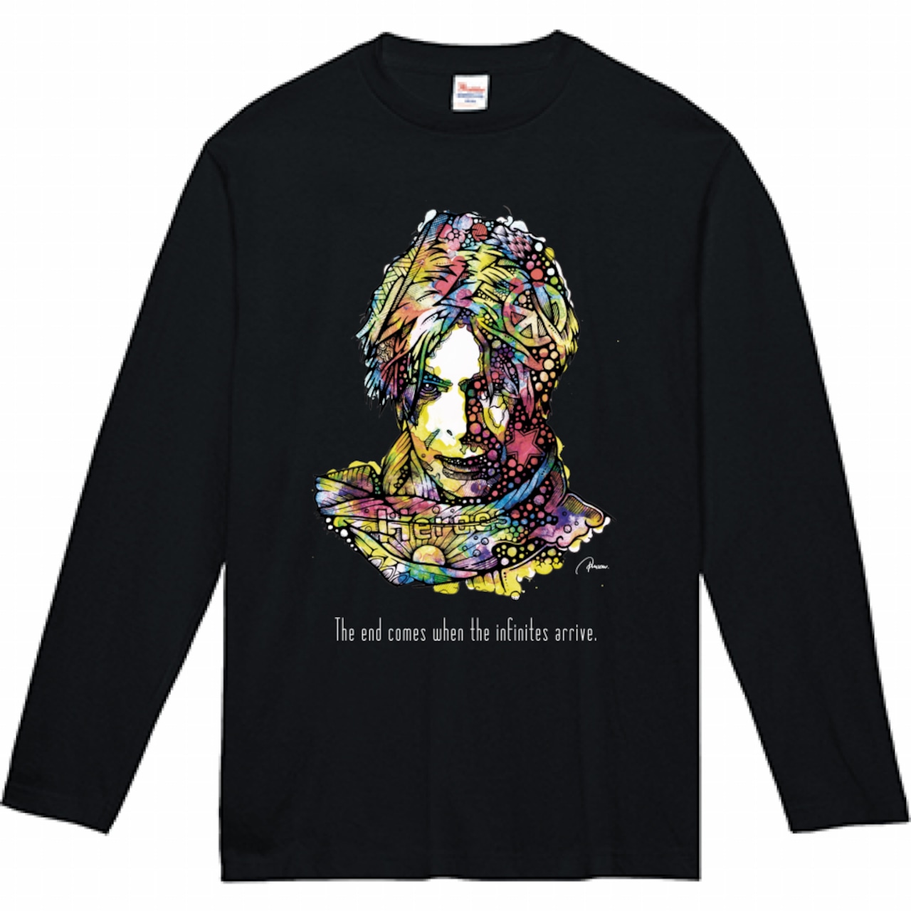 DAVID BOWIE デヴィッドボウイ ロングT 長袖 シャツ DAMMY f43dea4b735c9c1507c92310c2a34d