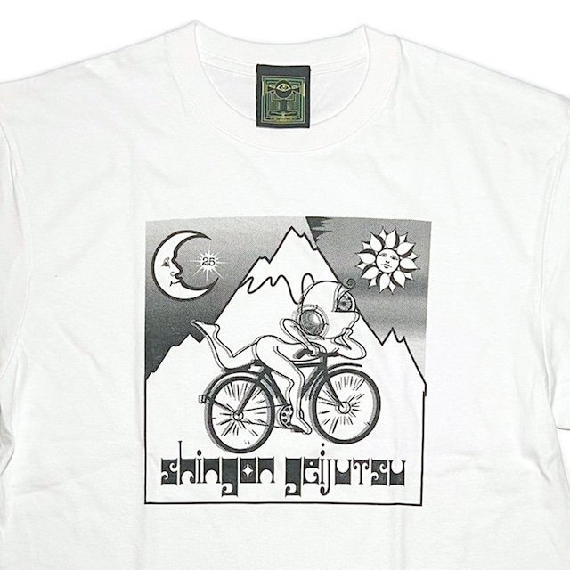 神眼芸術『Go Cycling』T-shirt (illusion Ver.)