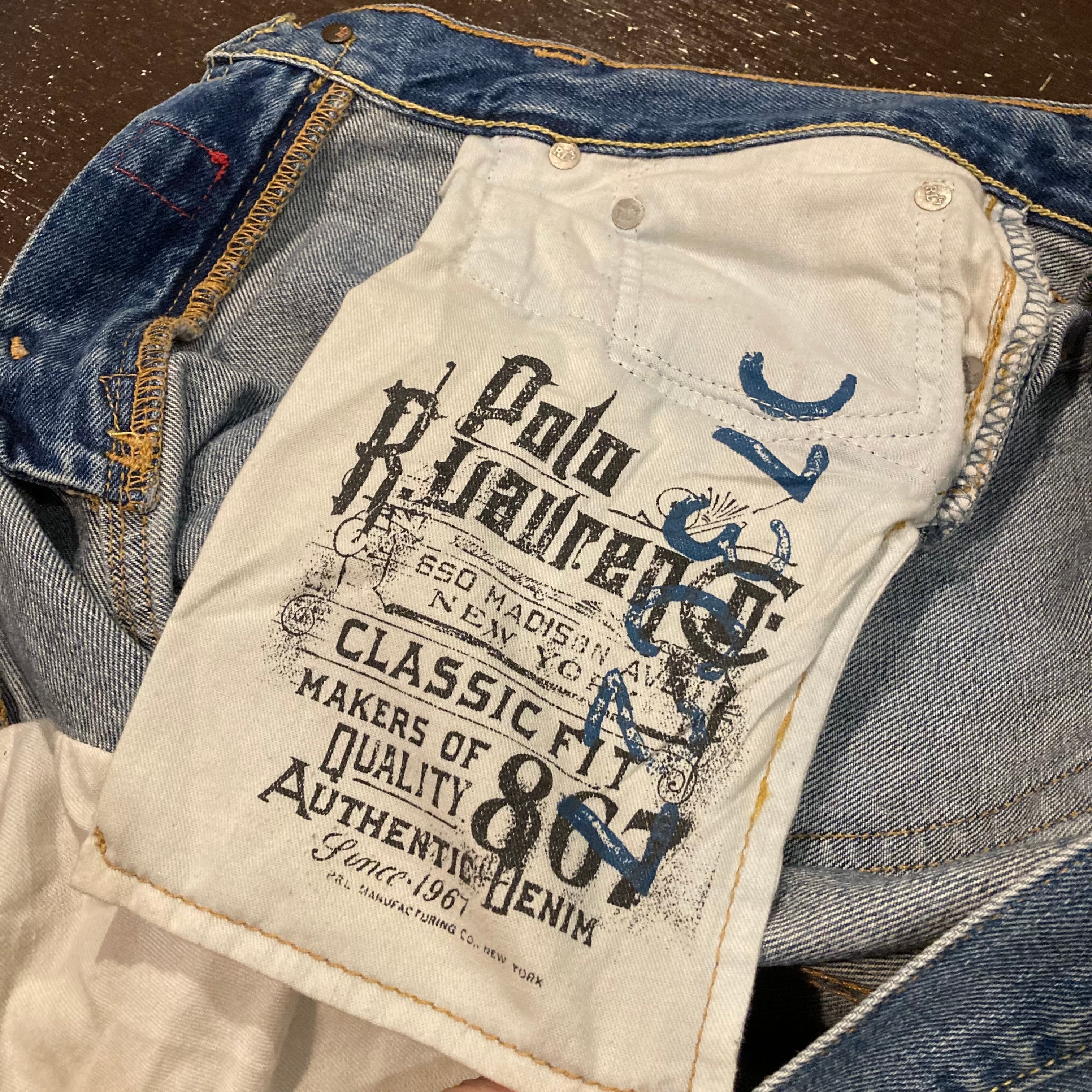 POLO Ralph Lauren ラルフローレン デニムパンツ CLASSIC 867 W31