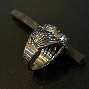 ジェネバラモーン(Geneva Ramone) ゴールデンヒルターコイズリング 24.5号