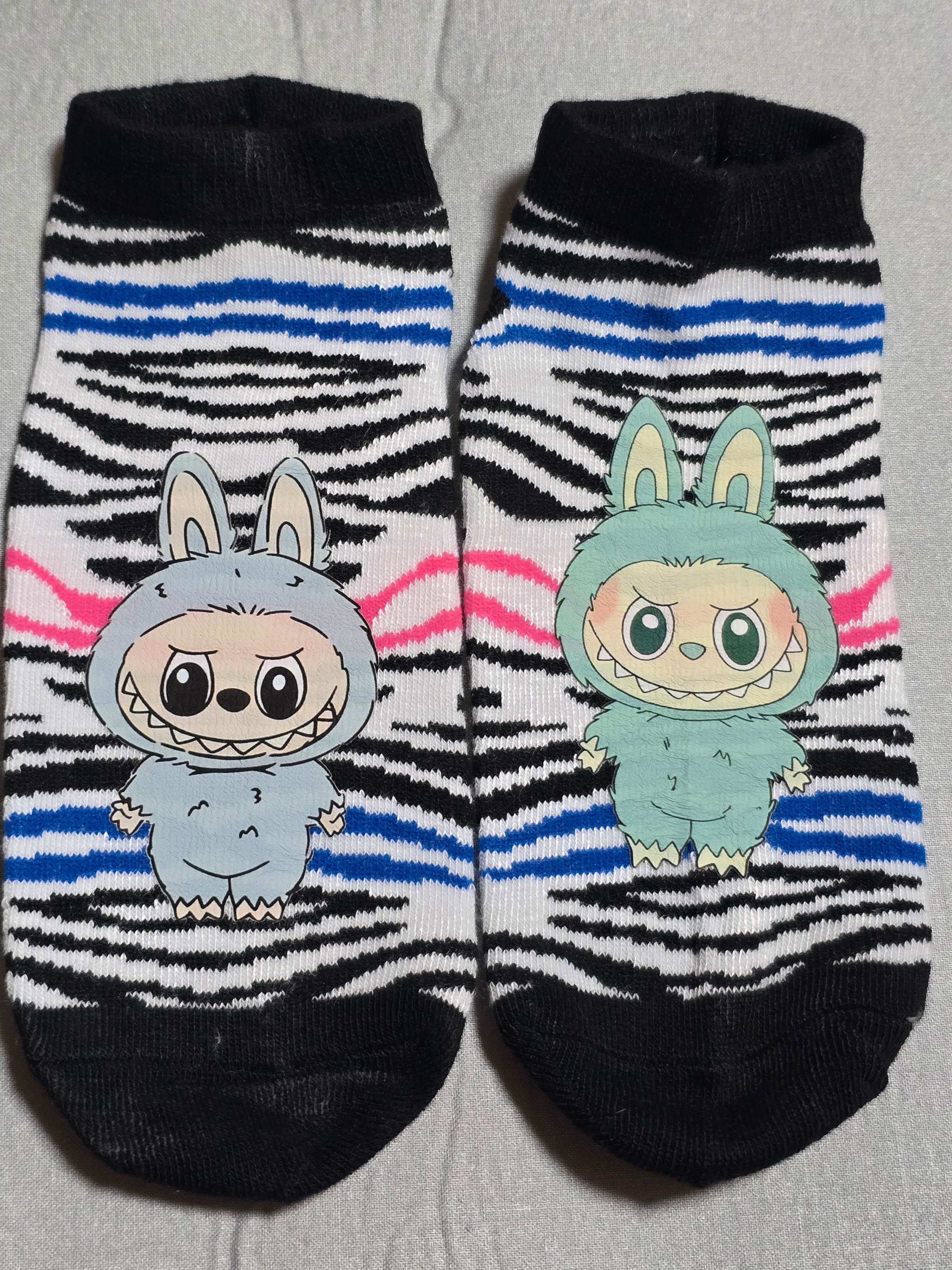 あいちゃんちゃん様リクエストLABUBUラブブ カジュアルソックス2タイプ50足 らぶぶ靴下 | 雑貨屋さん