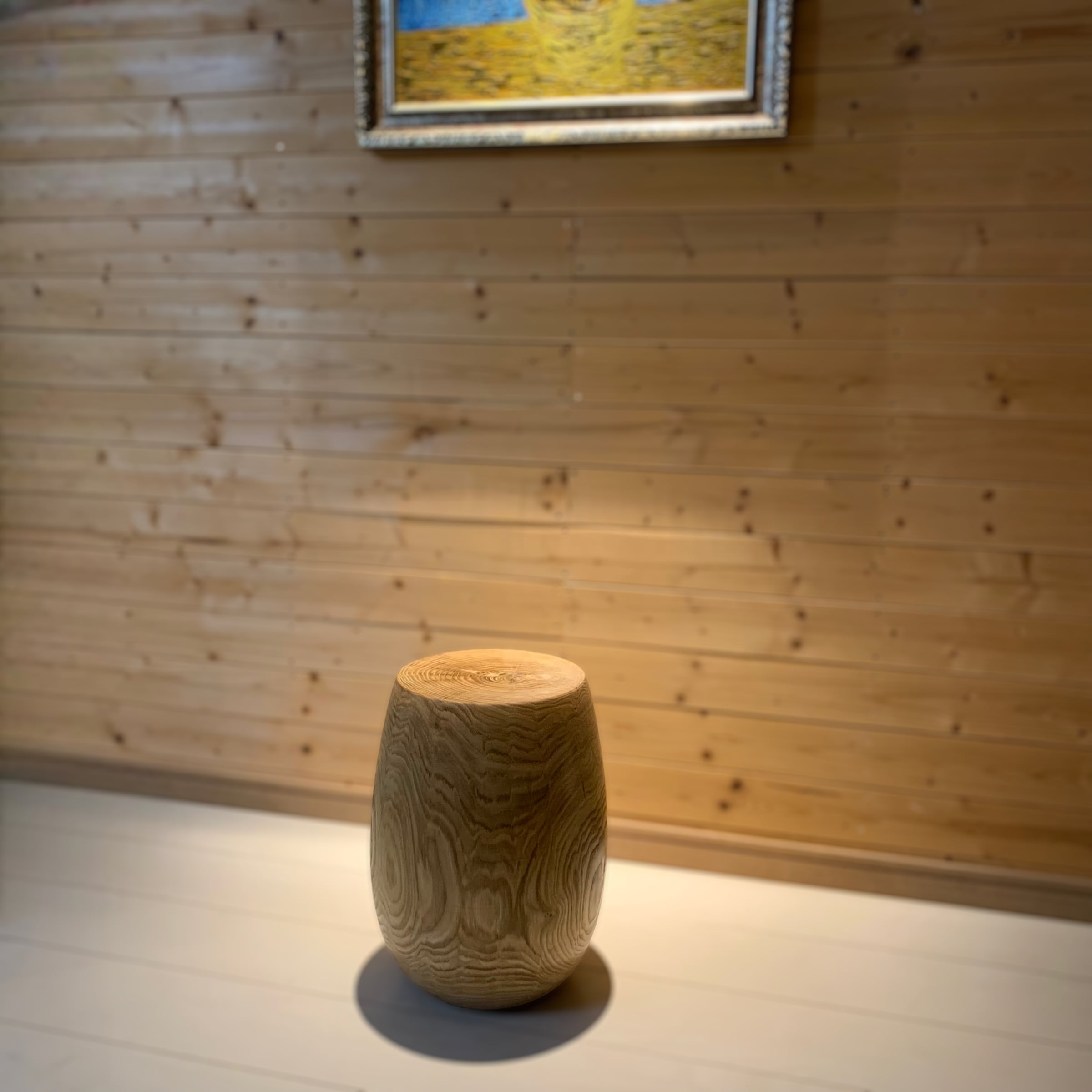一点物 チェスナット 栗の木 無垢材 スツール ログスツール | STUDIO