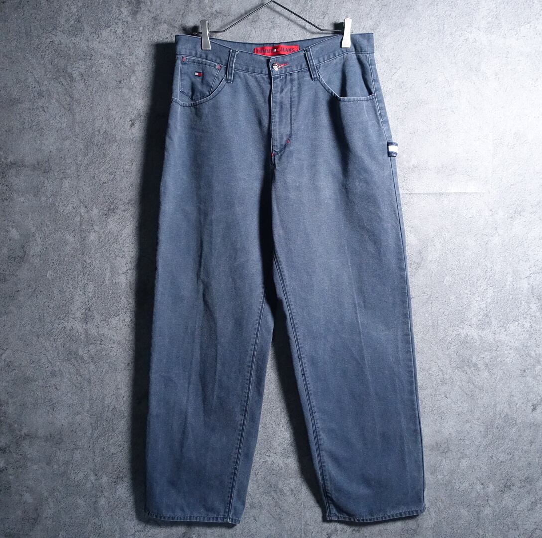 "TOMMY JEANS" Wide baggy denim painter pants