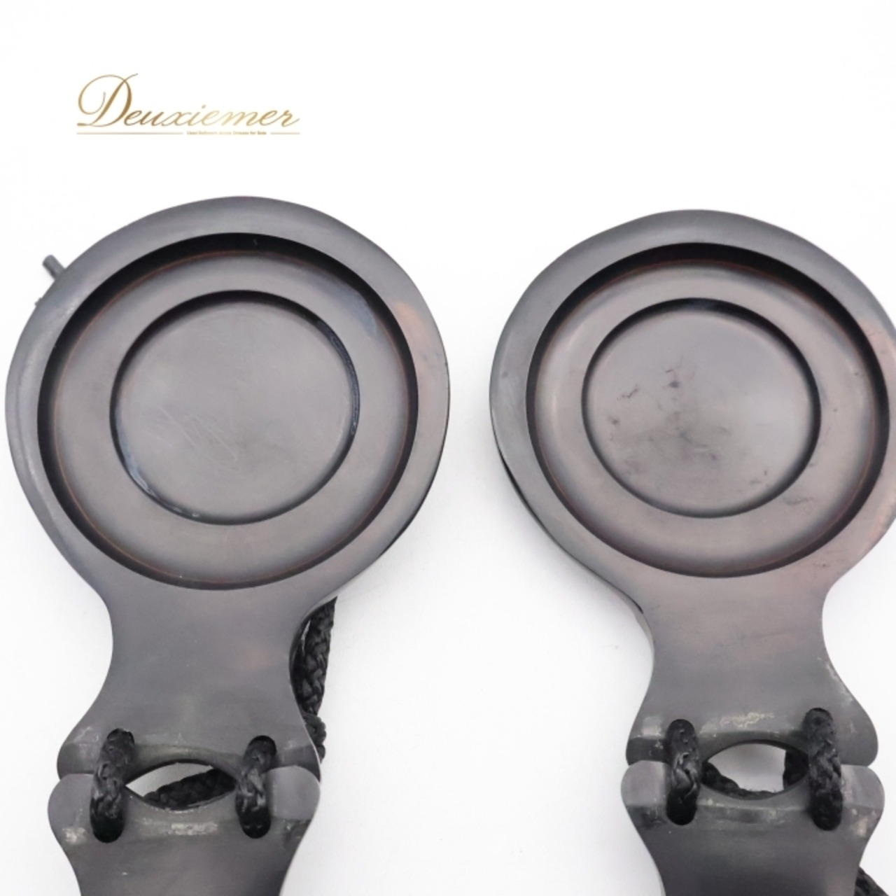 フラメンコ パリージョ カスタネット CASTANUELAS DEL SUR 小物 小道具 楽器 ブラック系 黒 ペア 両手 ダンス用 発表会 イベント 練習 舞台 音楽 小さな楽器 演奏用 フラメンコ ダンス ステージ用 ケース付き おしゃれ レッスン用