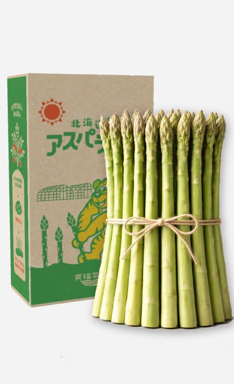夏アスパラ Lサイズ【 800g 】 | 寅福菜園オンラインショップ