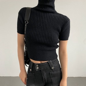 ショートレングスタートルニット　LT0020024