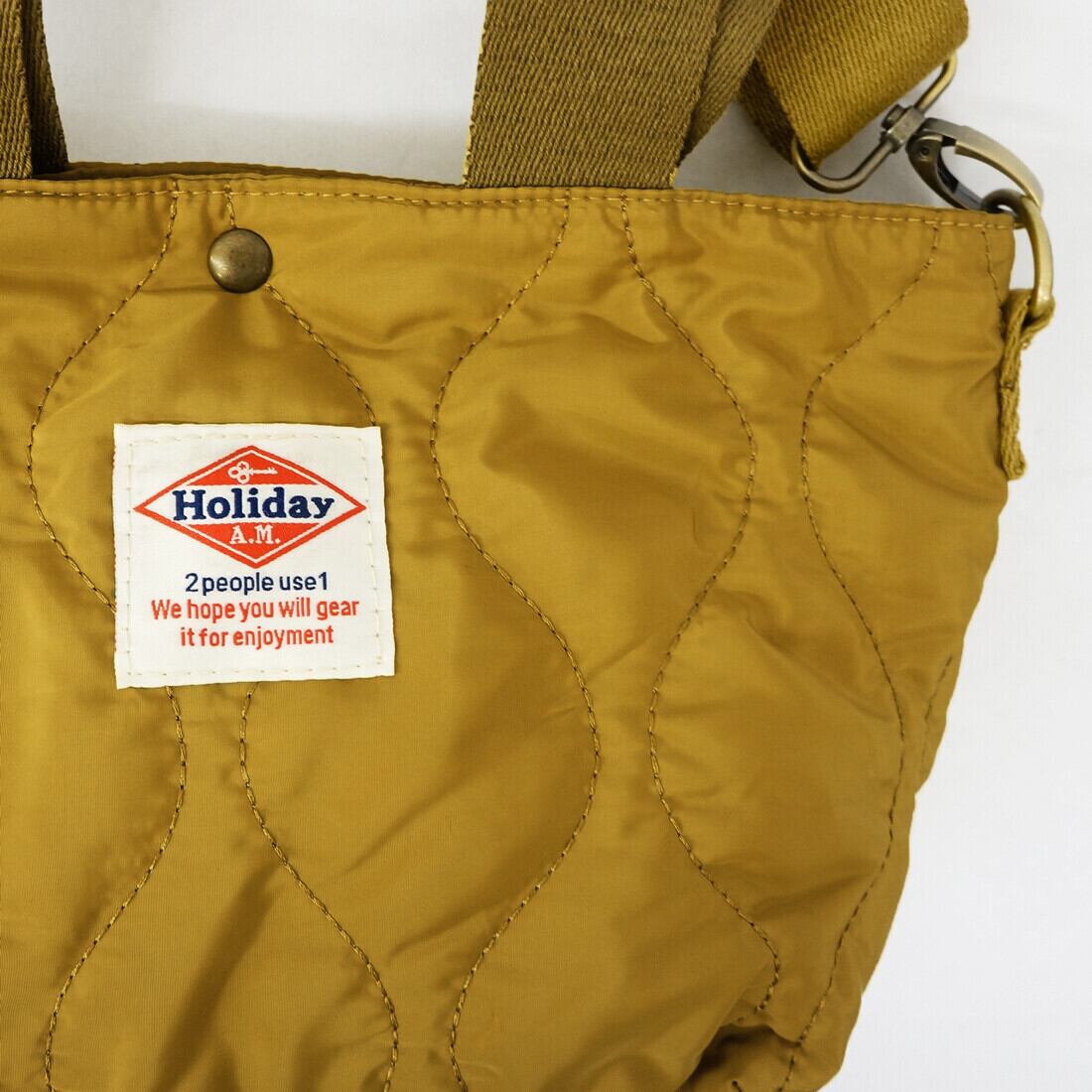 オニオンキルトトートバッグ KB205 | Holiday A.M.