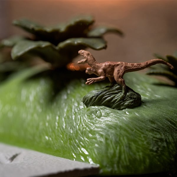 NANO SCENE JURASSIC PARK w/2 VEHICLES 【ジュラシック ワールド