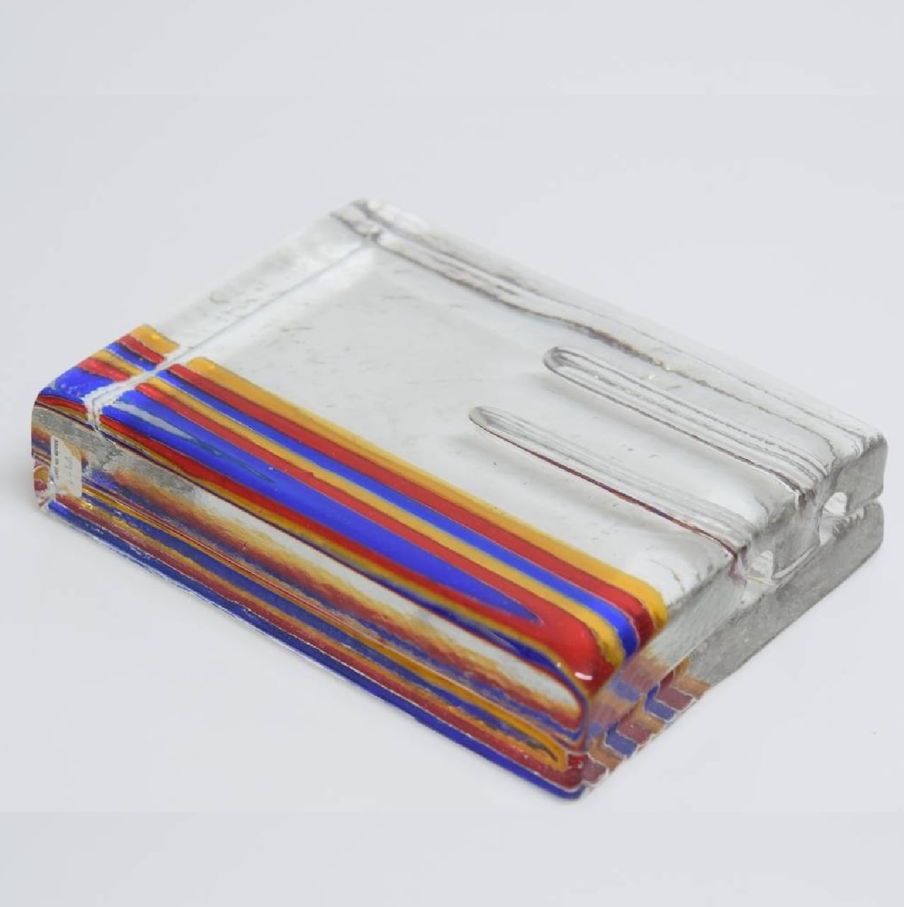 イタリア製 ヴェネチアン硝子 花入れ 一輪挿し MUSEO DELL'ARTE