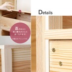 節穴を楽しむ杉のりんご箱 type-31.5